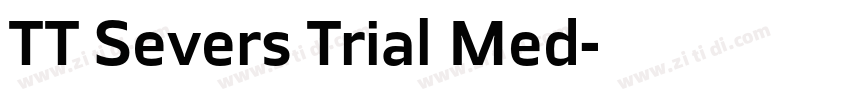 TT Severs Trial Med字体转换